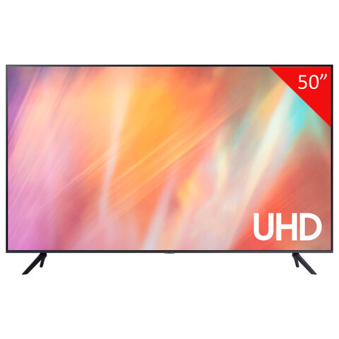 Телевизор SAMSUNG UE50AU7101, 50" (127 см), 3840x2160, 4K, 16:9, SmartTV, WiFi, Bluetooth, черный, 3219218 - фото 1
