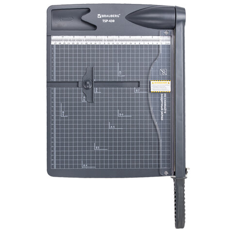 Резак сабельный BRAUBERG KATANA TSP-430, А4, на 30 л., длина реза 300 мм, пластиковое основание, 532983 - фото 2