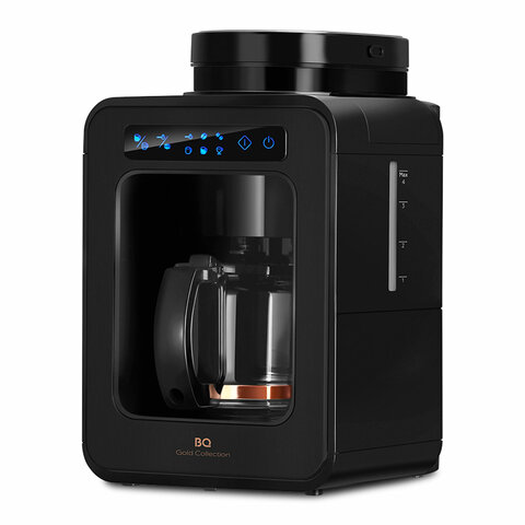 Кофеварка капельная с кофемолкой BQ (БИ-КЬЮ) CM7000, 600 Вт, объем 0,6 л, поддержание температуры, 86199513 - фото 1