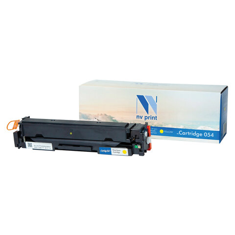 Картридж лазерный NV PRINT (NV-054Y) для Canon LBP 621/623, MF 641/643/645, желтый, ресурс 1200 страниц - фото 1