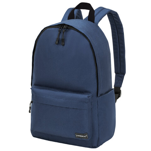 Рюкзак HEIKKI POSITIVE (ХЕЙКИ) универсальный, карман-антивор, Dark blue, 42х28х14 см, 272552 - фото 1