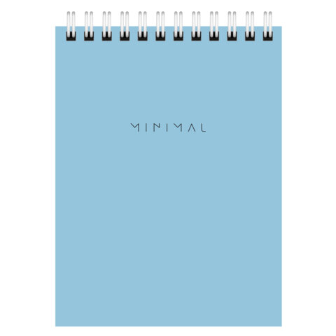 Блокнот МАЛЫЙ ФОРМАТ А6 108х145 мм, 40 л., гребень, картон, клетка, BRAUBERG "Minimal Pastel", 116429 - фото 2