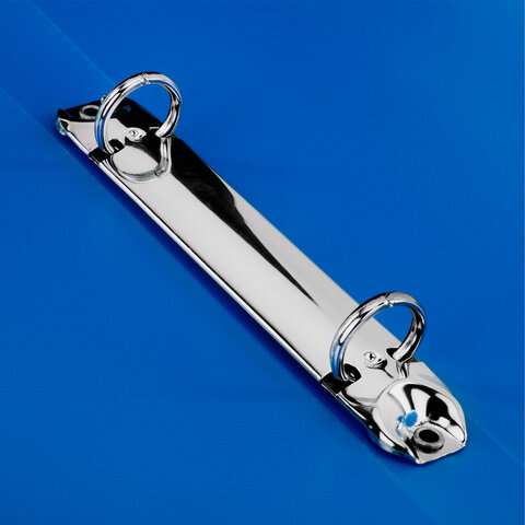 Папка на 2 кольцах А4 BRAUBERG UNIVERSAL, 25 мм, синяя, до 170 листов, 0,5 мм, 273030 - фото 5