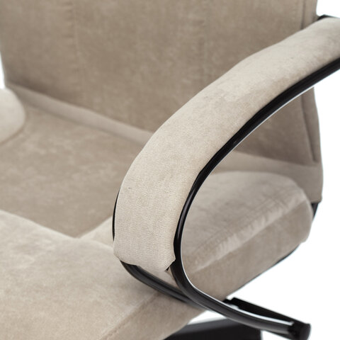 Кресло офисное CH-608, ткань, бежевое, 1614483 - фото 6
