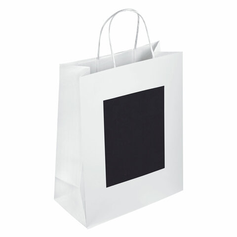 Пакет подарочный КОМПЛЕКТ 7 штук, 26x13x32 см, скретч-слой + стилус, "White Kraft", ЗОЛОТАЯ СКАЗКА, 591969 - фото 2