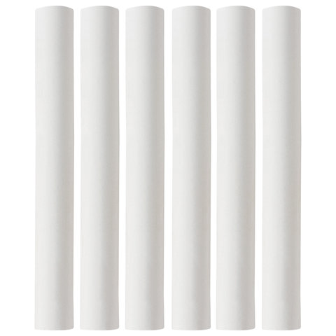 Мел белый круглый мягкий 400 штук, BRAUBERG, картонная упаковка, 227441 - фото 3