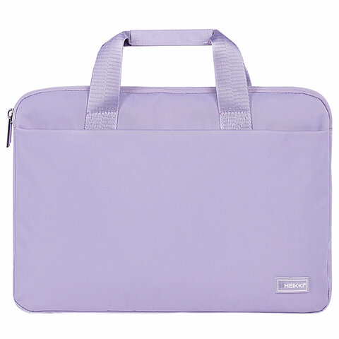 Сумка портфель HEIKKI ULTRA (ХЕЙКИ) с отделением для ноутбука 15,6", Lavender, лавандовая, 28х39х3 см, 272610 - фото 2