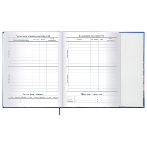 Дневник 1-11 класс 48 л., твердый, BRAUBERG, матовая ламинация, магнитный клапан, закладка-ляссе, с подсказом, "Magic", 107243 - фото 12