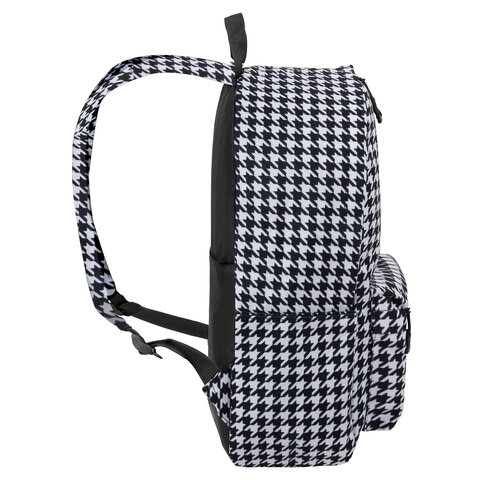 Рюкзак HEIKKI POSITIVE (ХЕЙКИ) универсальный, карман-антивор, "Houndstooth", 42х28х14 см, 273857 - фото 5