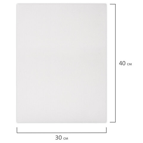 Холст на подрамнике BRAUBERG ART BASIC, 30х40 см, 280 г/м2, хлопок, мелкое зерно, грунт, 192666 - фото 8