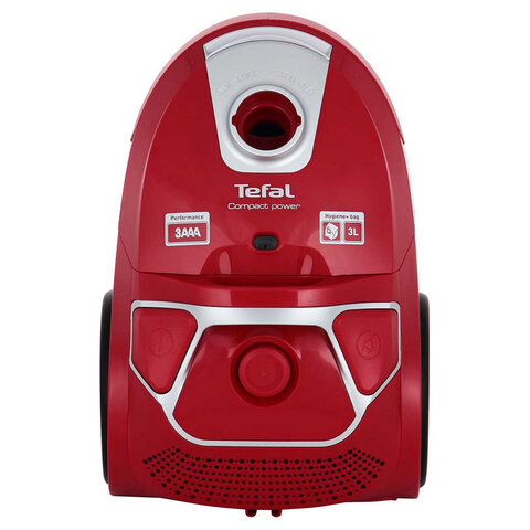 Пылесос TEFAL Compact Power TW3953EA, с пылесборником, потребляемая мощность 750 Вт, красный, 2211400166 - фото 6
