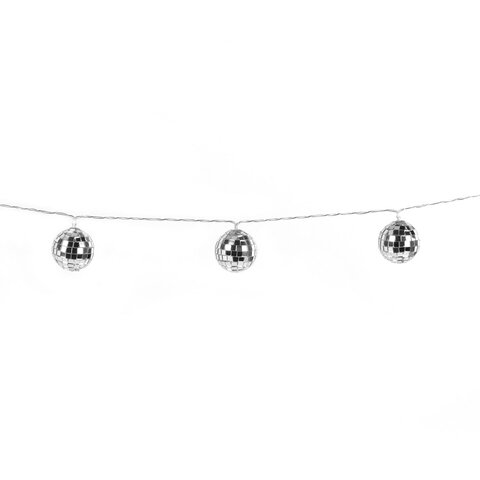 Электрогирлянда-нить комнатная 1,5 м, 10 LED, с насадками, вид: "Диско-шары", тёплый белый, на батарейках, ЗОЛОТАЯ СКАЗКА, 591731 - фото 4