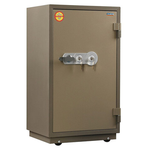 Сейф огнестойкий VALBERG "FRS-99T KL", 991х565х451 мм, 145 кг, 2 ключевых замка, трейзер, крепление к полу - фото 3
