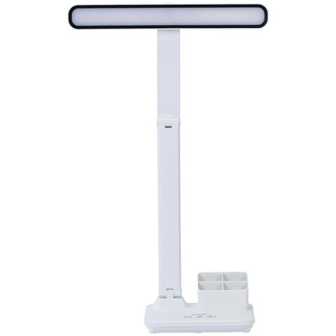 Настольная лампа / светильник беспроводная SONNEN PT-401, органайзер, USB, LED, 5 Вт, 3 режима, 238779 - фото 16