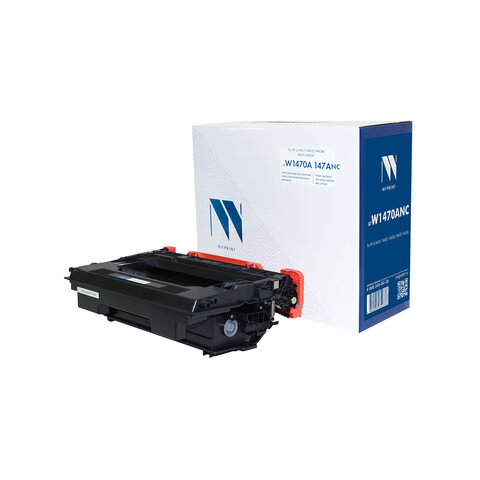 Тонер-картридж NV PRINT (NV-W1470A) для HP LJ M611/M612/M634/M635/M636, ресурс 10500 стр., БЕЗ ЧИПА, БЕЗ ГАРАНТИИ, NV-W1470ANC - фото 1