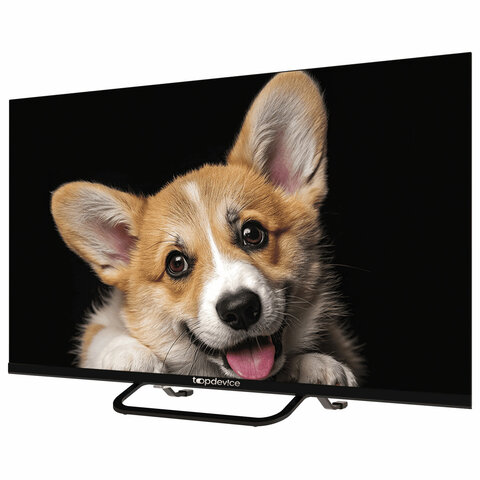 Телевизор TOPDEVICE TDTV32CS03H_BK, 32'' (80 см), 1366x768, HD, 16:9, SmartTV, Wi-Fi, Bluetooth, черный - фото 3