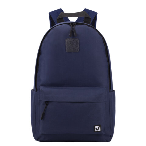 Рюкзак BRAUBERG POSITIVE универсальный, карман-антивор, "Dark blue", 42х28х14 см, 270775 - фото 2