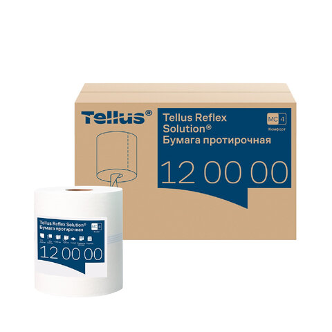 Бумага протирочная д/держ Торк/Tellus М4 с ЦВ 1сл.771л/рул. 6рул/уп 120000 - фото 10