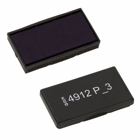 Подушка сменная 47х18 мм, синяя, для GRM 4912P3, Ideal 4912, TRODAT 4912, GRM Hummer 4912, 171000016 - фото 4