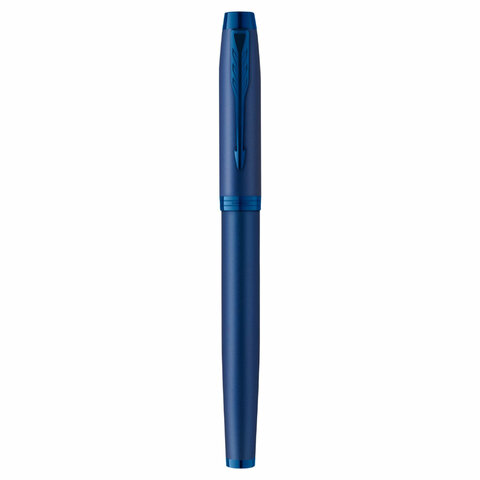 Ручка перьевая PARKER "IM Professionals Monochrome Blue", синий металлик, нержавеющая сталь, синяя, 2172964 - фото 3