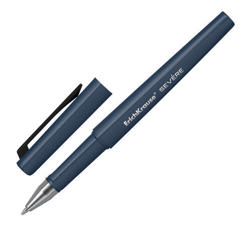 Ручка шариковая ERICH KRAUSE "Severe Stick Classic", СИНЯЯ, корпус ассорти,0,7 мм, линия 0,28 мм, 48079 - фото 6