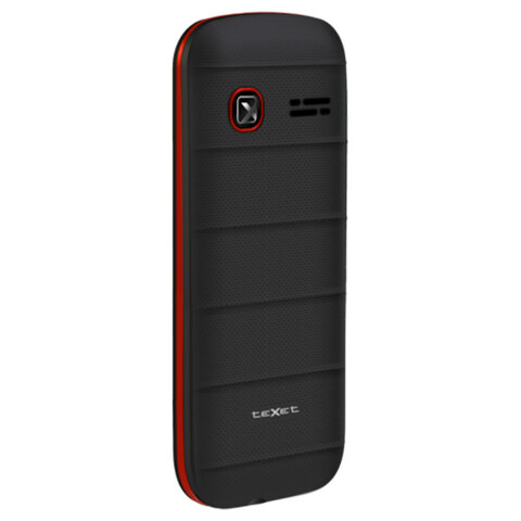 Телефон мобильный TEXET TM-130, 2 SIM, 1,77", 32 МБ, microSD, FM, фонарик, черный, 00-00001860 - фото 3