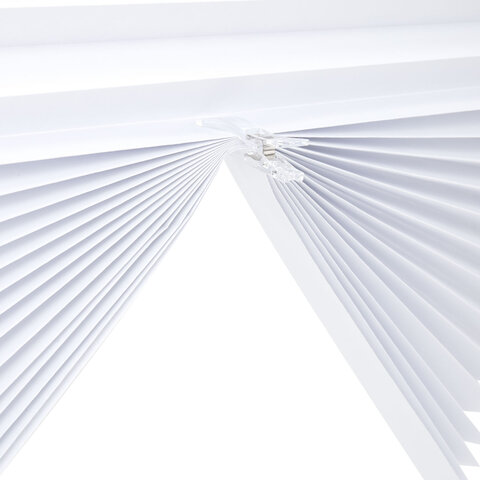 Жалюзи-плиссе, штора бумажная самоклеящаяся BRABIX, 60х180 см, ЭКО, 80 г/м2, цвет белый, 1 шт., 700001 - фото 5