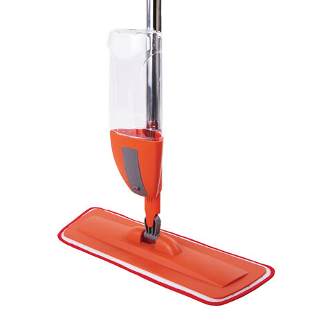 Швабра с распылителем воды плоская для мытья полов и уборки "Spray Mop", LAIMA, 607981 - фото 5