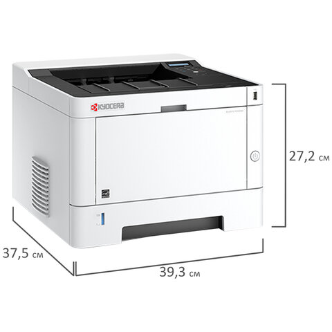 Принтер лазерный KYOCERA ECOSYS P2040dn А4, 40 стр./мин., 50000 стр./мес., ДУПЛЕКС, сетевая карта, 1102RX3NL0 - фото 3