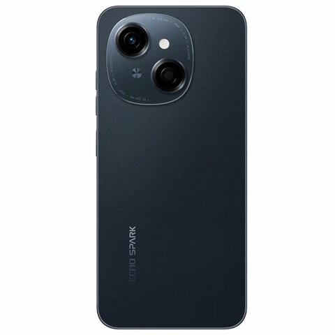 Смартфон TECNO SPARK GO1, 2 SIM, 6,67", 4.5G, 13/8 Мп, 4/128 ГБ, черный, пластик, TCN-KL4.4.128.BK - фото 5