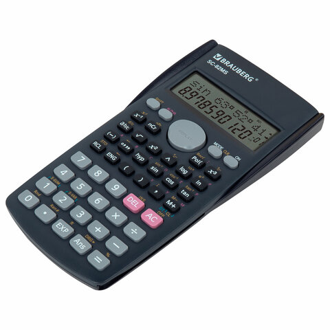 Калькулятор инженерный BRAUBERG SC-82MS (158х85 мм), 240 функций, 10+2 разрядов, темно-синий, 271721 - фото 8