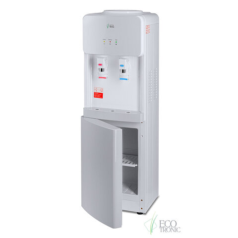 Кулер для воды ECOTRONIC J21-LCE напольный, НАГРЕВ/ОХЛАЖДЕНИЕ ЭЛЕКТРОННОЕ, шкаф, 2 крана белый 12562 - фото 9