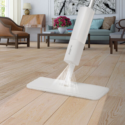 Швабра с распылителем NeoSpray luxe, 2 насадки T-Clean из плотной микрофибры, скребок, LAIMA, 609147 - фото 16