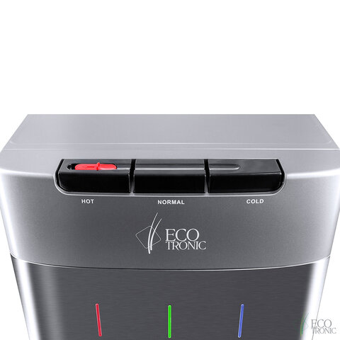 Пурифайер для воды ECOTRONIC M30-U4LE напольный, НАГРЕВ/ОХЛАЖДЕНИЕ ЭЛЕКТРОННОЕ, 3 крана, серый 11729 - фото 13