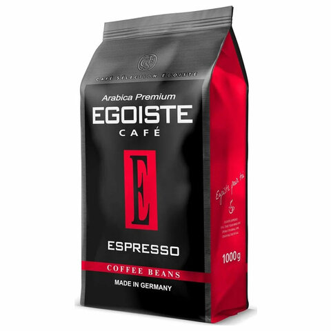 Кофе в зернах EGOISTE "Espresso" 1 кг, арабика 100%, НИДЕРЛАНДЫ, EG10004021 - фото 9