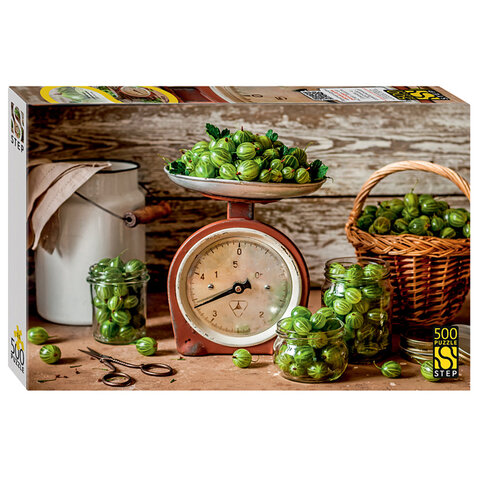 Пазл картонный, 500 элементов, АССОРТИ, поле 50х34,5 см, STEP PUZZLE - фото 4
