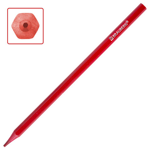 Карандаши цветные BRAUBERG, 12 цветов, цветной корпус, упаковка ПВХ-бокс, шестигранные, 182067 - фото 4