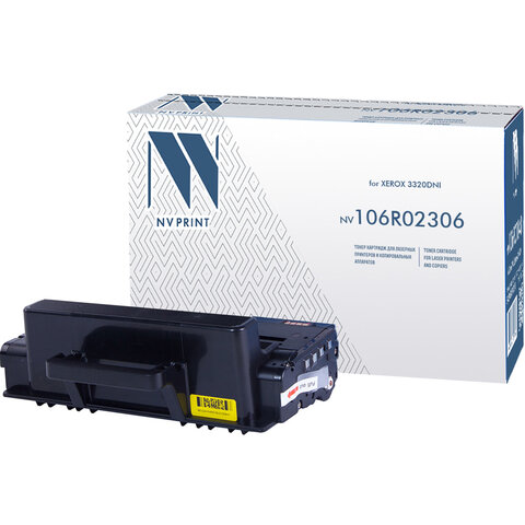 Картридж лазерный NV PRINT (NV-106R02306) для XEROX Phaser 3320, ресурс 11000 стр. - фото 1