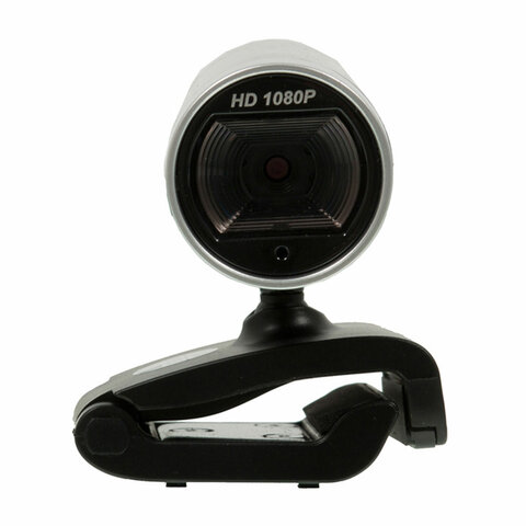 Веб-камера A4TECH PK-910H, 2 Мп, микрофон, USB 2.0, регулируемый крепеж, черная, 695255 - фото 1