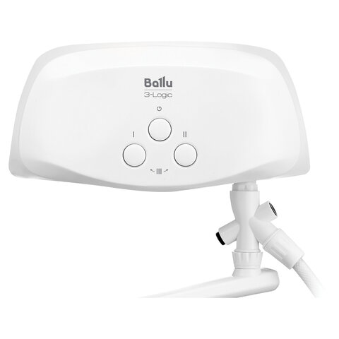 Водонагреватель проточный электрический BALLU 3-Logic TS, ненапорный, 3,5 кВт, 2 л/м, кран + душ, НС-1588892 - фото 4