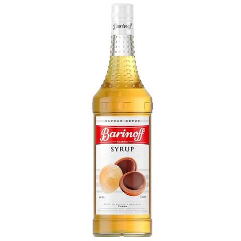 Сироп BARINOFF "Тоффи" 1 л, стеклянная бутылка - фото 1