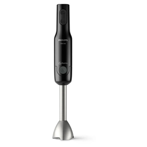 Блендер погружной PHILIPS HR2543/90, 700 Вт, 2 скорости, 3 насадки, стакан, черный - фото 5