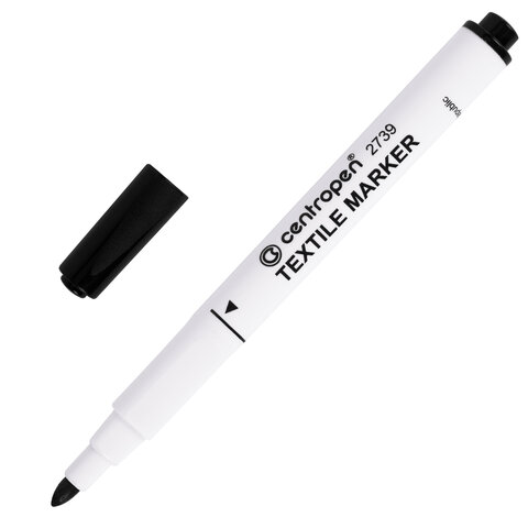 Маркеры для ткани 6 ЦВЕТОВ CENTROPEN "Textile Marker", круглый наконечник, 1,8 мм, 2739/6, 5 2739 0610 - фото 6