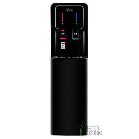 Пурифайер для воды ECOTRONIC A60-U4L напольный, НАГРЕВ/ОХЛАЖДЕНИЕ КОМПРЕССОРНОЕ, 2 крана, черный, 7139 - фото 1
