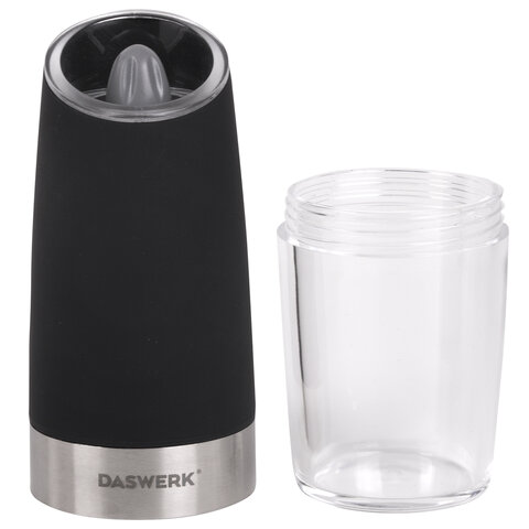 Набор гравитационных мельниц для соли и специй, электрические, 2 шт., PM-6, DASWERK (ДАСВЕРК), 456624 - фото 6