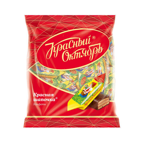 Конфеты шоколадные КРАСНЫЙ ОКТЯБРЬ "Красная шапочка", 250 г, пакет, КО03926 - фото 3
