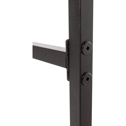 Стол BRABIX "SMART CD-020", 900х500х770 мм, ЛОФТ, металл/ЛДСП ясень шимо светлый, каркас черный, 641949 - фото 7