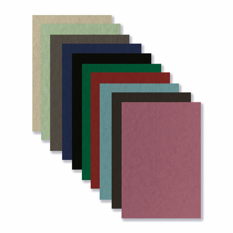 Бумага для пастели А4 в коробке, 40 листов, 10 цветов, 180 г/м2, BRAUBERG ART CLASSIC, 116349 - фото 3