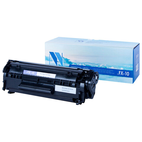 Картридж лазерный NV PRINT (NV-FX10) для CANON i-SENSYS 4018/4120/4140, ресурс 2000 стр. - фото 1