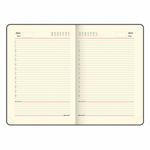 Ручка шариковая PARKER "Jotter Core Stainless Steel GT", ежедневник А5 красный, пакет, 880888 - фото 7